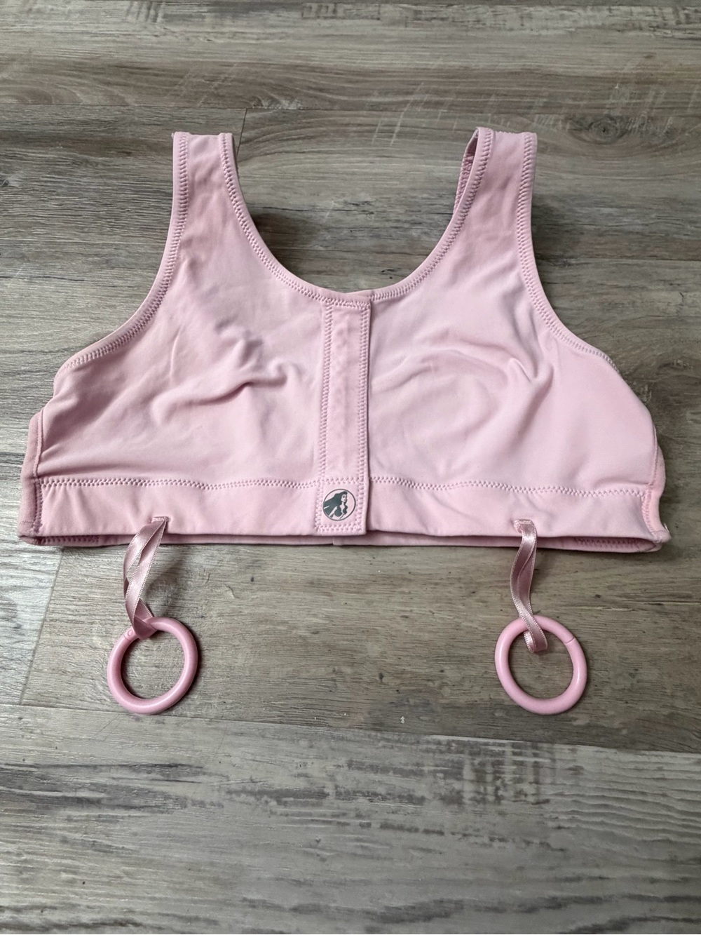 Masthead Elizabeth Post Surgical Recovery Bra Pink Front Closure Compression S